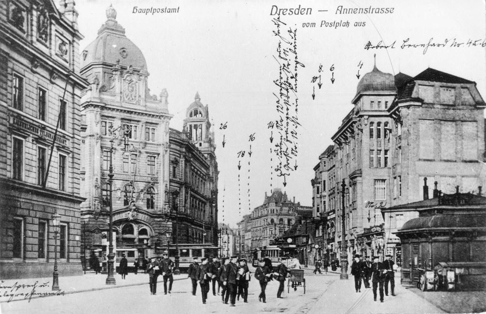 Marienstraße 2,4,6 / Annenstraße 7 / Postplatz 2  Dresden