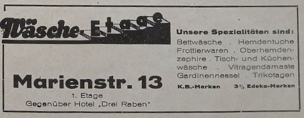 Marienstra&szlig;e 13 (-1889 Marienstra&szlig;e 7)  Dresden