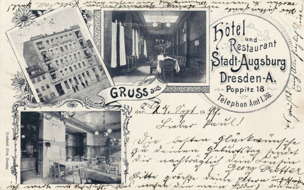 Poppitz 18 (1878 Poppitz 19,20,21)  Dresden