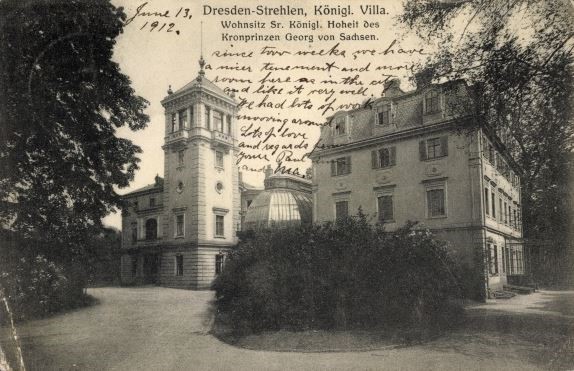 August-Bebel-Stra&szlig;e 21 (-1918 Residenzstra&szlig;e 19-21)  Dresden