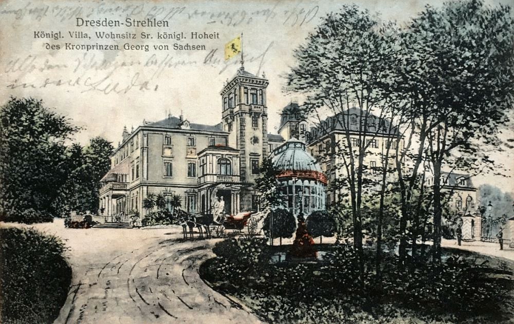 August-Bebel-Stra&szlig;e 21 (-1918 Residenzstra&szlig;e 19-21)  Dresden