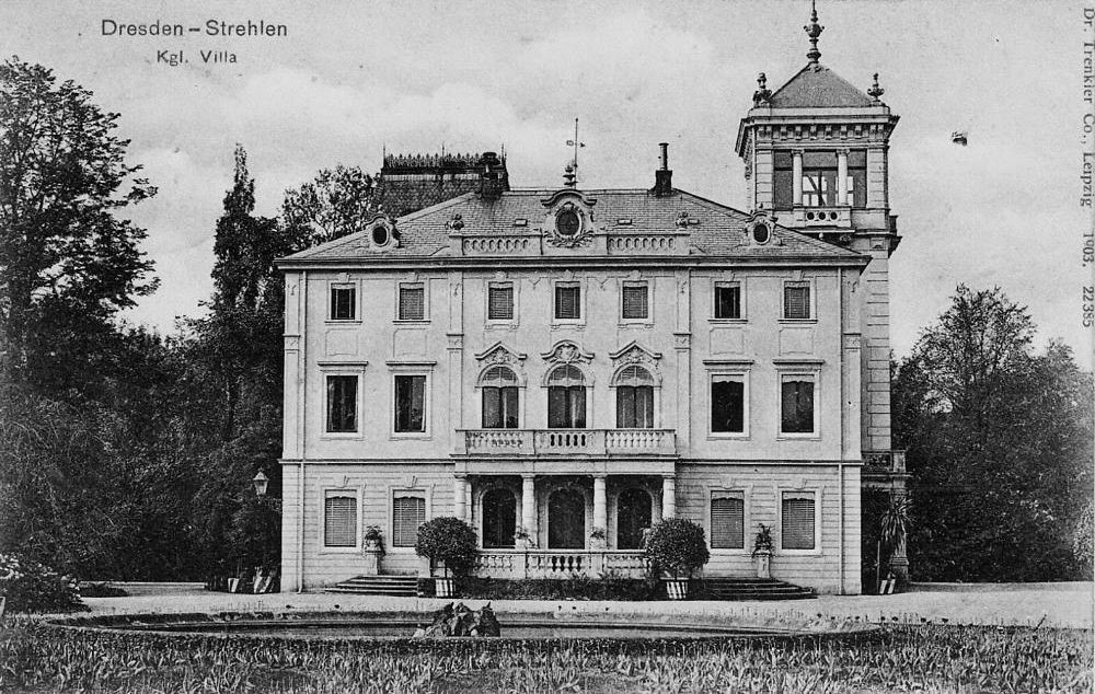 August-Bebel-Stra&szlig;e 21 (-1918 Residenzstra&szlig;e 19-21)  Dresden