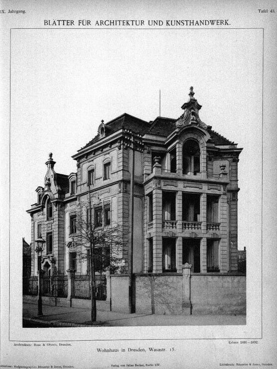 Wasastra&szlig;e 15 / Oskarstra&szlig;e  Dresden
