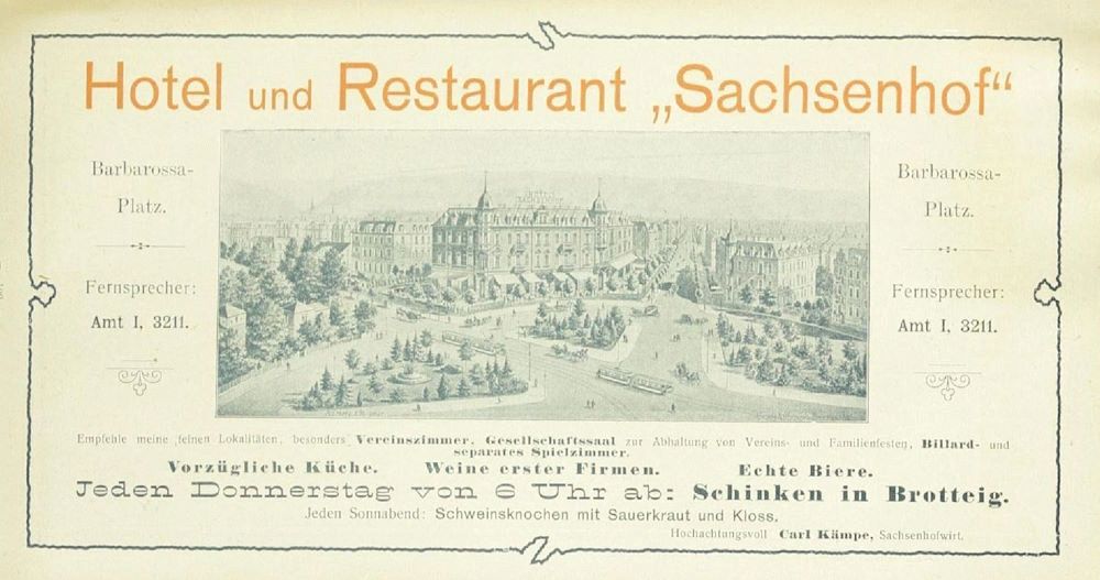 Barbarossaplatz 1 (Augsburger Stra&szlig;e 51)  Dresden