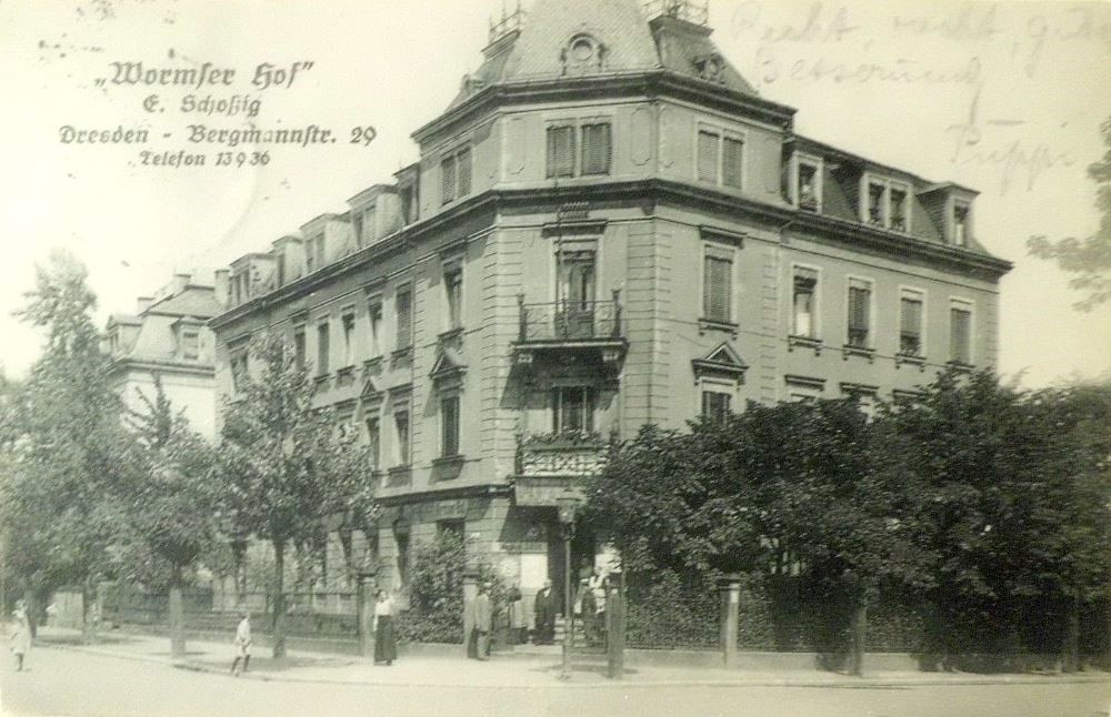 Bergmannstraße 27 / Wormser Straße  Dresden