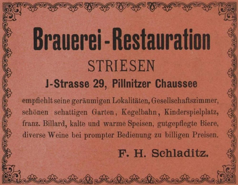 Borsbergstra&szlig;e 37 (Stra&szlig;e J 29)  Dresden