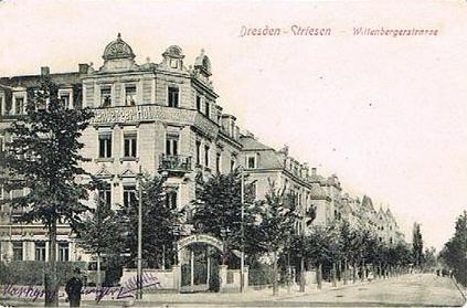 Rosa- Menzer- Straße 31 (Markgraf- Heinrich- Straße 31) / Wittenberger Straße Dresden Rosa- Menzer- Straße 31 (Markgraf- Heinrich- Straße 31) / Wittenberger Straße Dresden