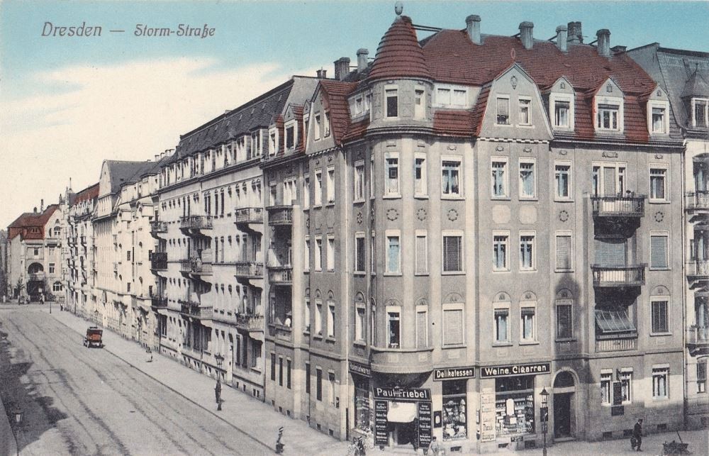 Mosenstraße 23 / Hans-Böheim-Straße (Stormstraße)  Dresden