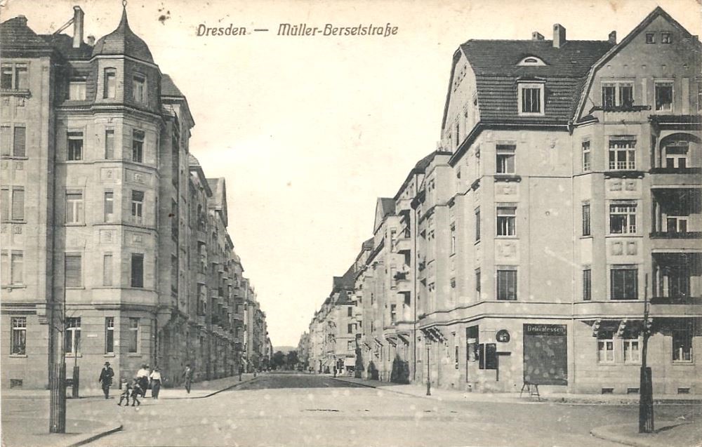 Müller- Berset- Straße 32 / Mansfelder Straße (Arnstädtstraße)  Dresden