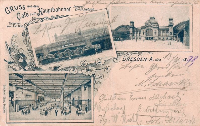 Bayrische Stra&szlig;e 3 (Bismarckstra&szlig;e 3) / Prager Stra&szlig;e  Dresden