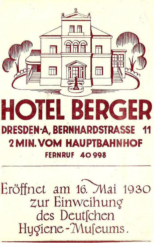 Bernhardstra&szlig;e 11  Dresden