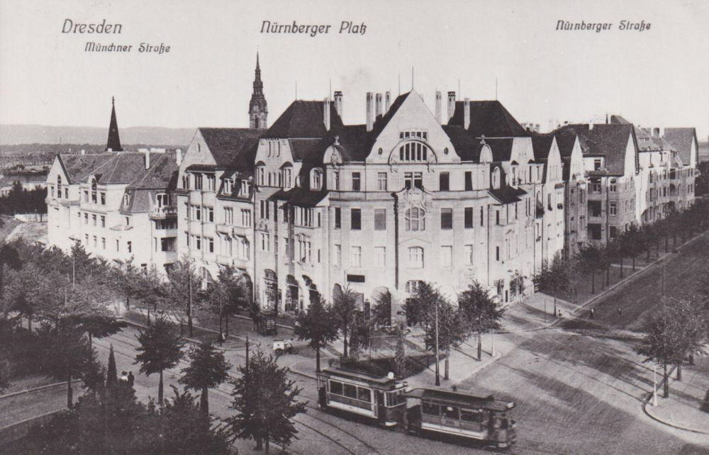 Nürnberger Platz 1 / Nürnberger Straße / Münchner Straße  Dresden