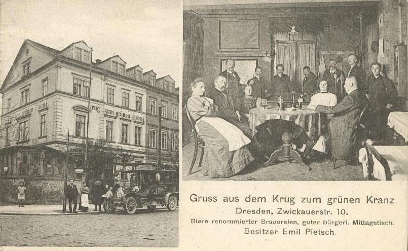 Zwickauer Stra&szlig;e 10 / Kurze Stra&szlig;e  Dresden