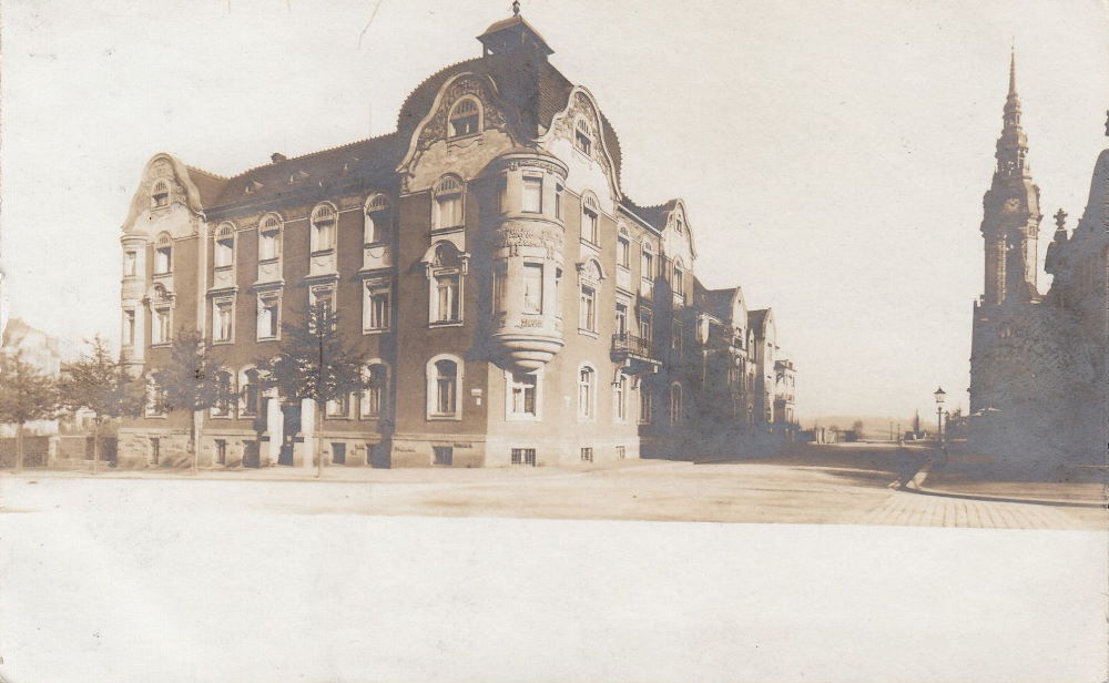 Hochschulstra&szlig;e 31 (-1946 Sedanstra&szlig;e 31) / Lukasstra&szlig;e  Dresden