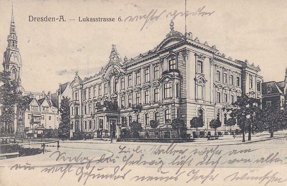 Lukasstraße 6 / Hochschulstraße (Sedanstraße)  Dresden