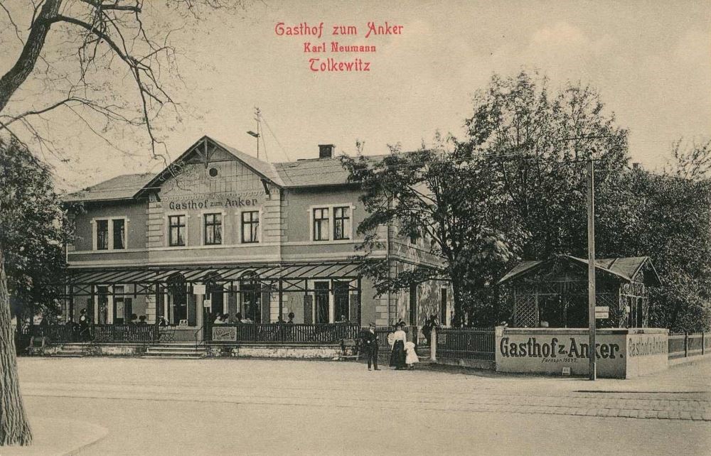 Wehlener Stra&szlig;e 26 (Dresdner Stra&szlig;e 8) / Ankerstra&szlig;e  Dresden