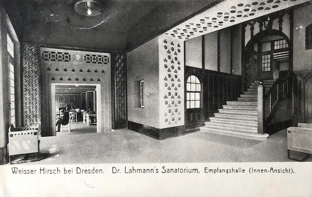 Bautzner Landstra&szlig;e 3 (Bautzner Stra&szlig;e 2) - Dr. Lahmanns Sanatorium  Dresden