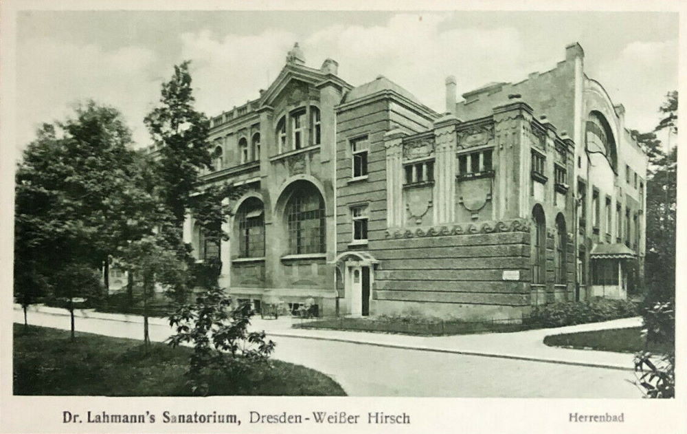 Bautzner Landstraße - Dr. Lahmanns Sanatorium  Dresden