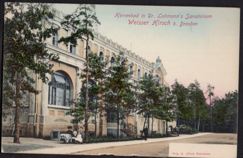 Bautzner Landstraße - Dr. Lahmanns Sanatorium  Dresden