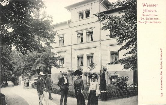 Bautzner Landstraße - Dr. Lahmanns Sanatorium  Dresden