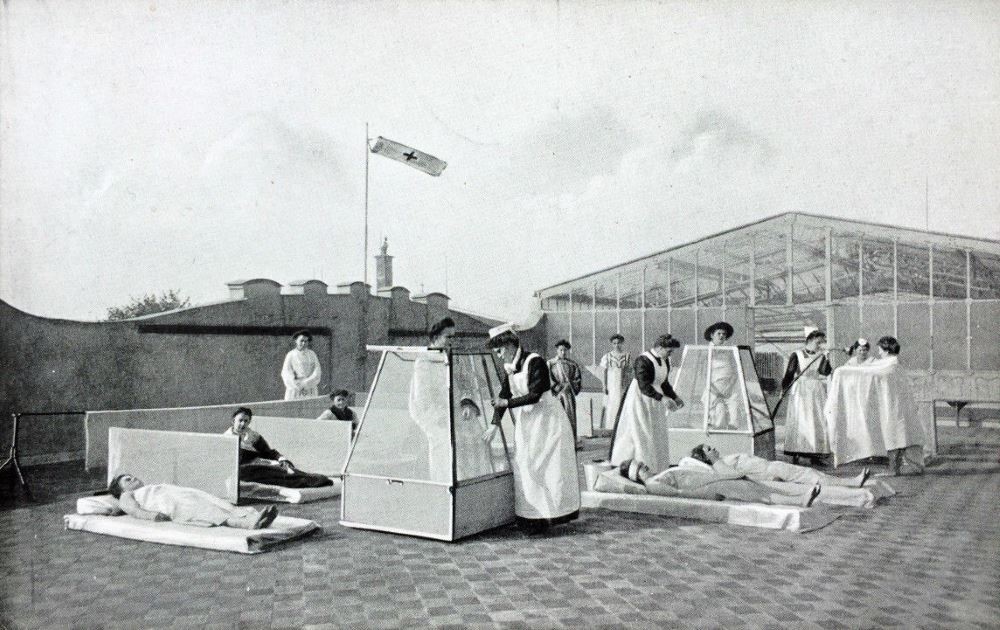 Bautzner Landstraße - Dr. Lahmanns Sanatorium  Dresden