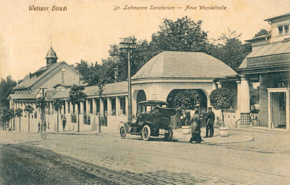 Bautzner Landstraße - Dr. Lahmanns Sanatorium  Dresden