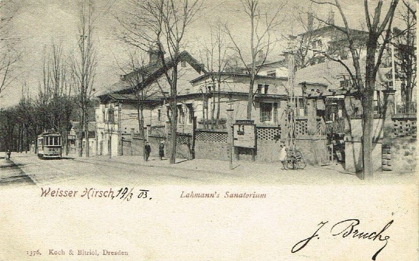 Bautzner Landstraße - Dr. Lahmanns Sanatorium Dresden Bautzner Landstraße - Dr. Lahmanns Sanatorium Dresden