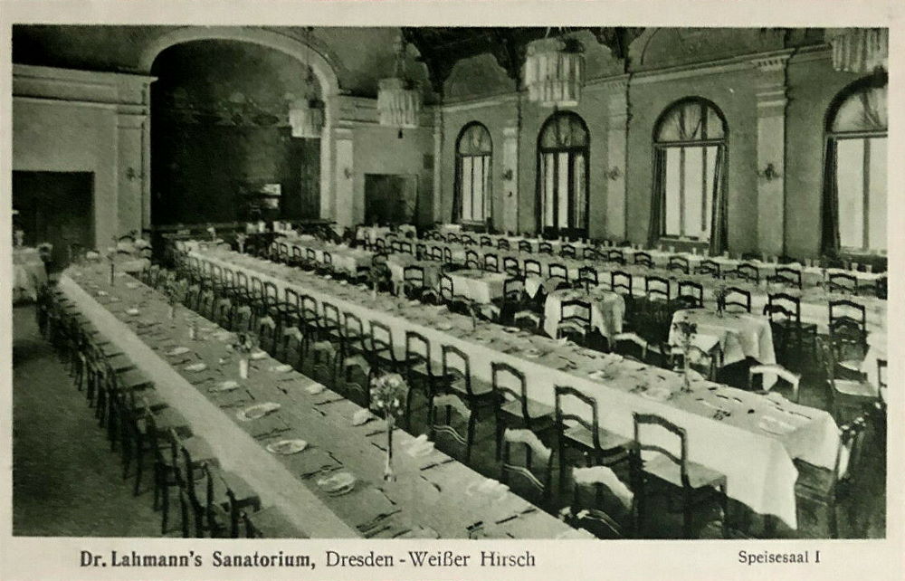 Bautzner Landstra&szlig;e - Dr. Lahmanns Sanatorium  Dresden