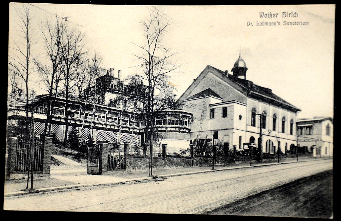 Bautzner Landstra&szlig;e - Dr. Lahmanns Sanatorium  Dresden