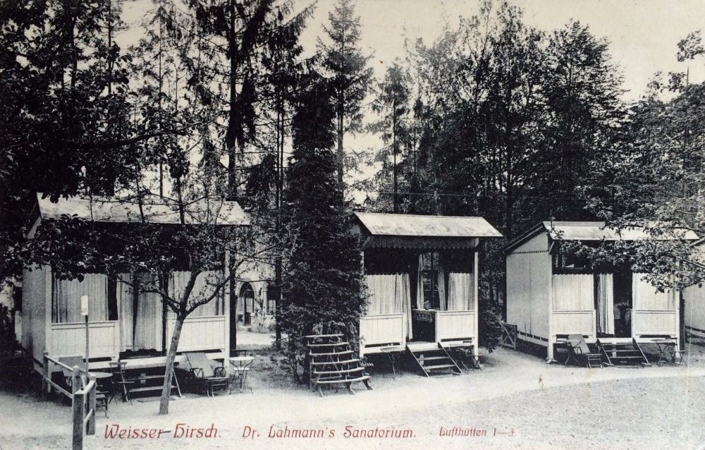 Bautzner Landstraße - Dr. Lahmanns Sanatorium  Dresden