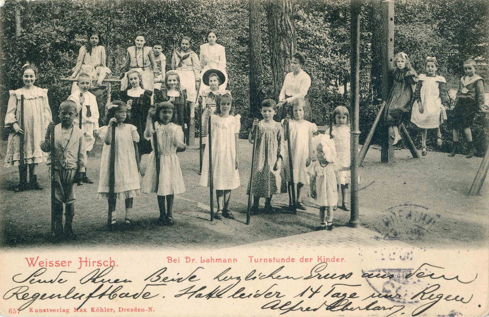 Bautzner Landstra&szlig;e - Dr. Lahmann's Sanatorium  Dresden