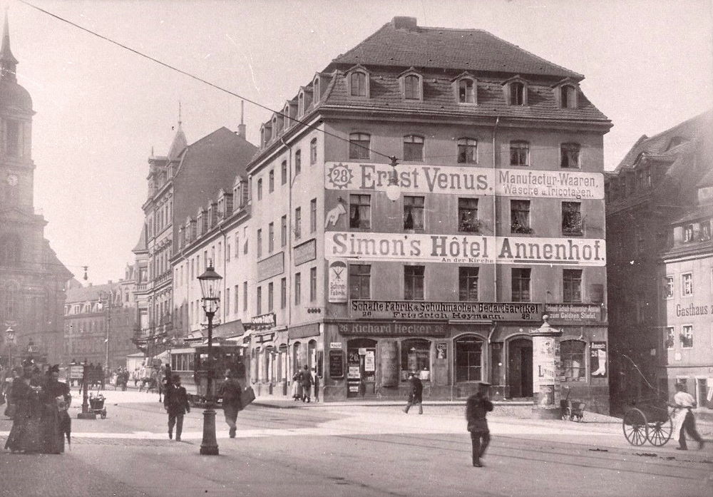 Annenstraße 26 (Annenstraße 27) / Mühlgässchen Dresden Annenstraße 26 (Annenstraße 27) / Mühlgässchen Dresden