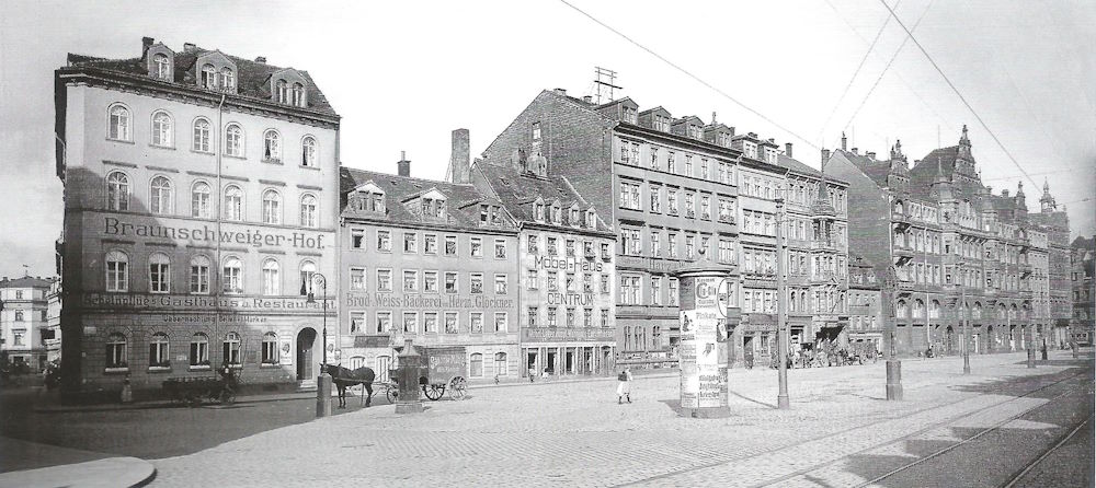 Freiberger Platz 11 (-1894 Freiberger Platz 5) / Rosenstraße Dresden Freiberger Platz 11 (-1894 Freiberger Platz 5) / Rosenstraße Dresden