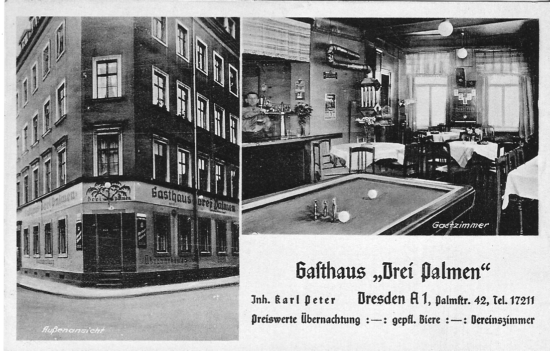 Palmstraße 42 / (Stärkengasse)  Dresden