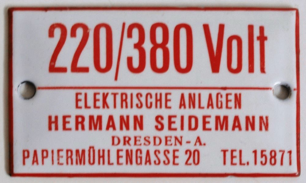 Papierm&uuml;hlengasse 20  Dresden