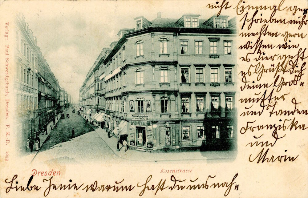 Rosenstraße 24 / Maternistraße  Dresden