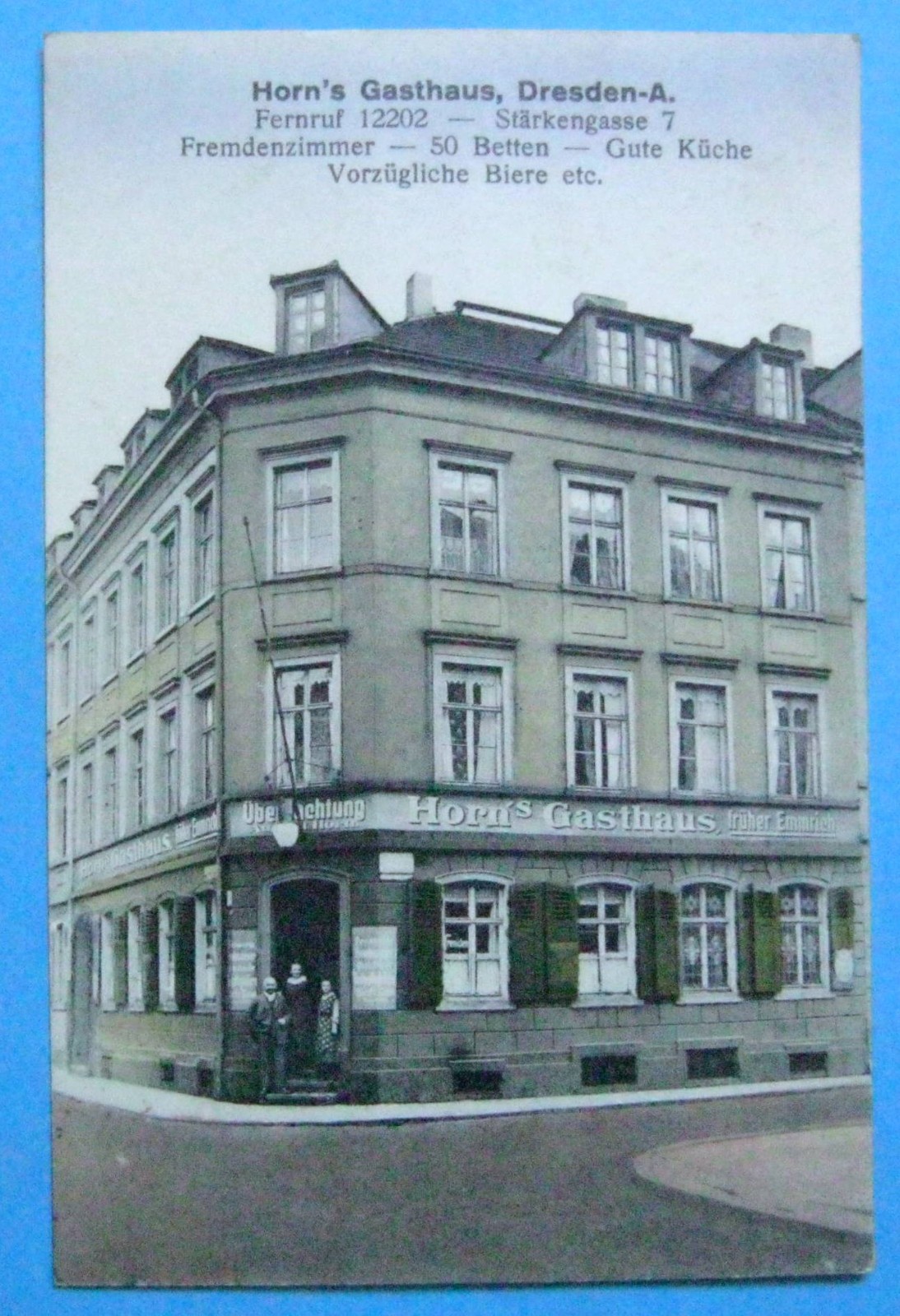 St&auml;rkengasse 7 / (Mittelstra&szlig;e)  Dresden