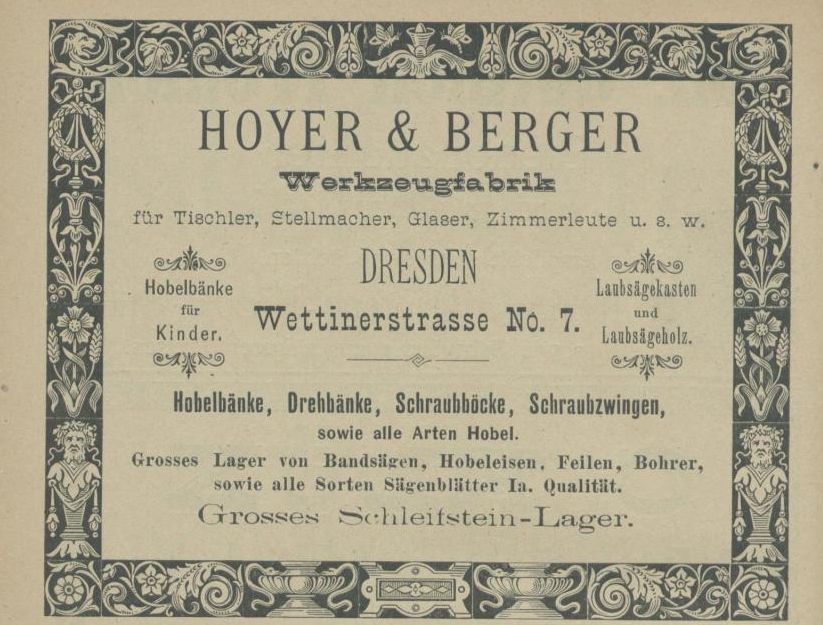 Schweriner Stra&szlig;e 7 (-1946 Wettiner Stra&szlig;e 7) / Palmstra&szlig;e  Dresden